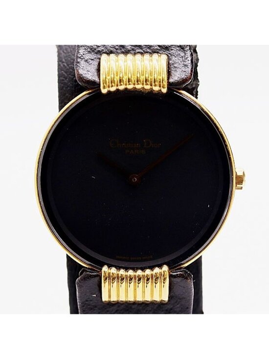 Dior Bagheera Black Moon Quartz Dial Watch